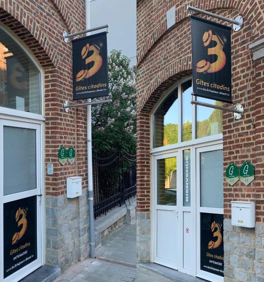 Les 3 Chapeaux Dinant 6P Les Canotiers 4P Avec Terrasse Le Melon 2P Sans Terrasse Eksteriør billede